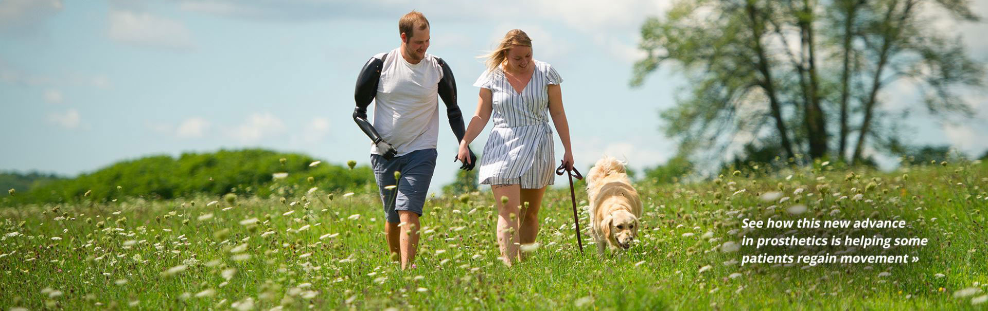 See how this new advance in prosthetics is helping some patients regain movement